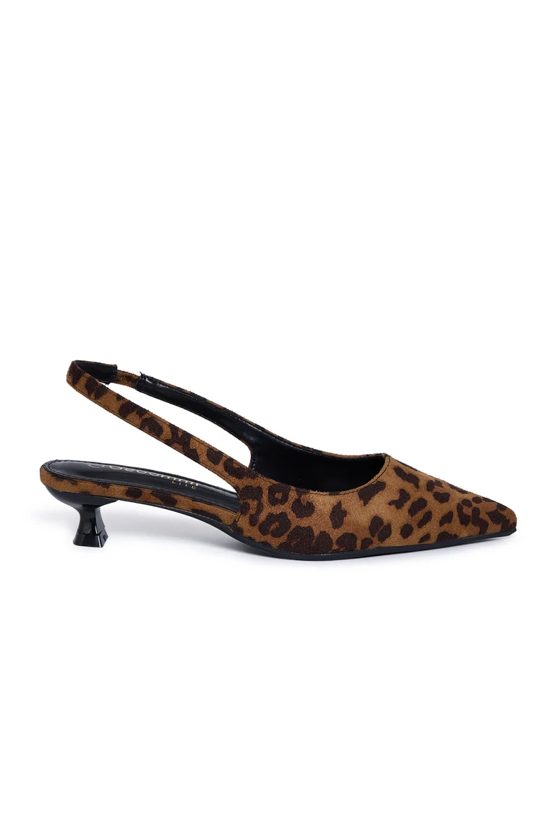 جيومني جيومني بغال منخفضة الكعب للنساء – كعب عال مريح بدون ظهر للمكتب، الكاجوال واليومي